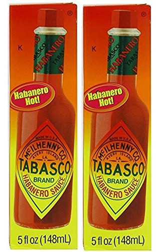 Salsa De Habanero Tabasco 150 Ml Picante Y Saborosa