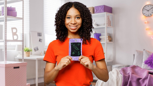 Tablet De Escrita Boogie Board Jot Pocket Pantalla Lcd Roxo