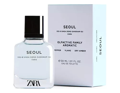 Perfume Zara Man Seoul Edt 80ml