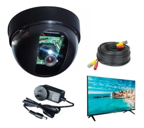 Imagen 1 de 6 de Kit Seguridad Camara Infrarroja Listo P/ Conectar A Tv Dvr Seguridad