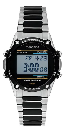 Relógio Mondaine Atlantis Prata 32812g0mvnf2 | Parcelamento sem juros