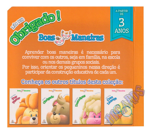 Imagem 4 de 10 de Livro Educativo Coleção Boas Maneiras 4 Volumes Cartonados