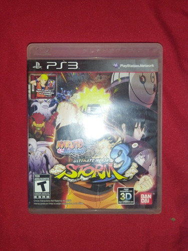 Naruto Shippuden Ultimate Ninja Storm 3 Ps2