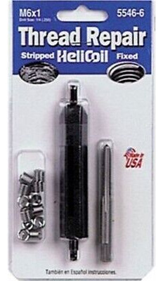 Helicoil 5546-6 Thread Repair Kit M6 X 1in Ttq