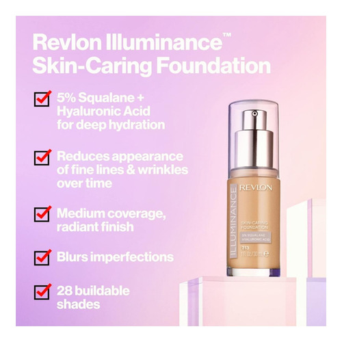 Maquillaje Líquido Revlon Illuminance Tono Hazel