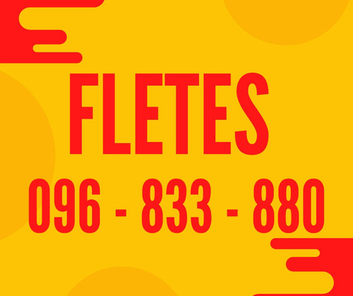 Imagen 1 de 10 de Fletero Fletes & Mudanzas En General - Precios Razonables!