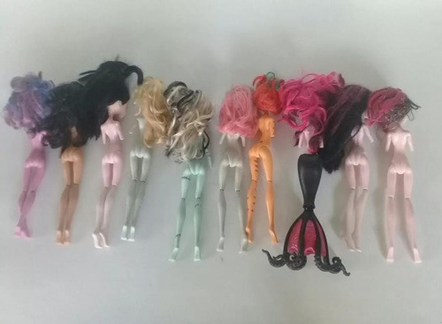Monster High 1 Pz Draculaura Franky Nefera Lagoona (Usado)