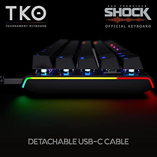Teclado Mecánico Kinesis Gaming Tko | Interruptores Rojas