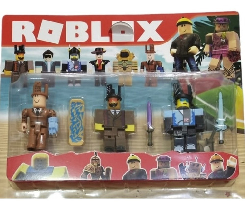 Muñeco Roblox - Blister X 3 Figuras