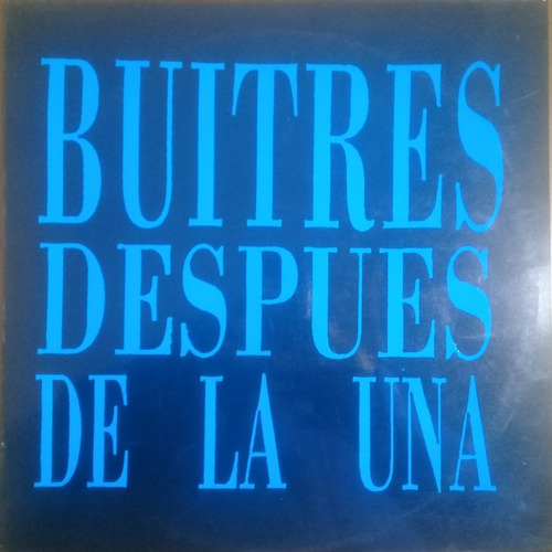 Buitres Después De La Una - La Bruja - 1991 - Lp Promo