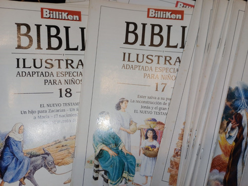 Biblia Ilustrada Adaptada Especialmente Para Niños Billiken