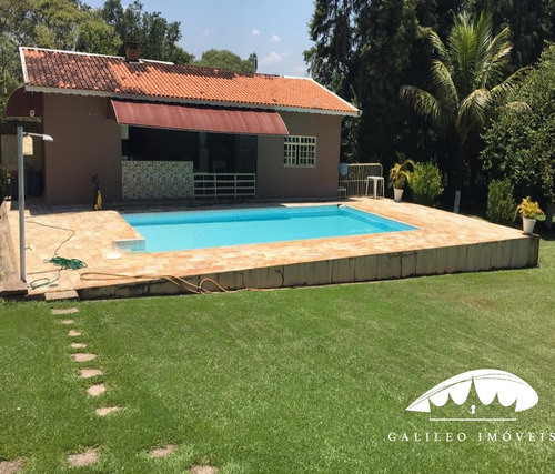 Imagem 8 de 30 de Excelente Chácara À Venda , Pronta Para Morar, Com Lago, Piscina E Ótimas Edificações - Ch00060 - 34626999