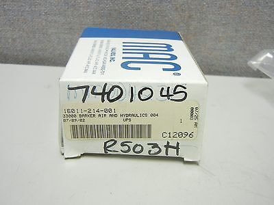 Mac Valves 16011-214-001 New Valve Switch 16011214001 Ssd