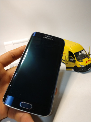 Samsung Galaxy S6 Edge Libre Sin Pantalla Fantasma Exelente Azul Marino (Usado)