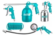 Comprar Set 4 Pistola Compresor +  Accesorios , Pintar, Soplar Etc