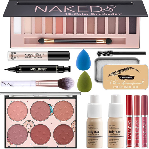 Juego De Maquillaje Profesional Kit Completo 