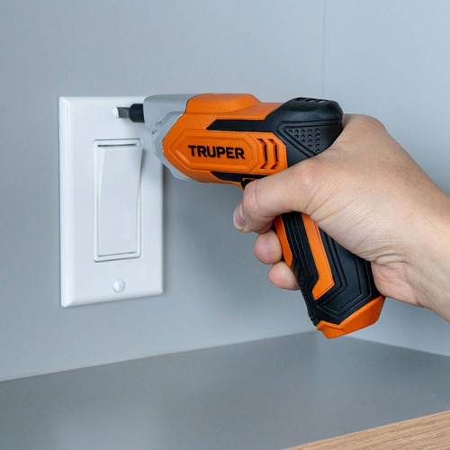 Atornillador Inalámbrico Truper Desi-36 3.6v Naranja