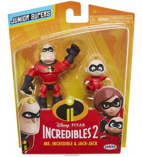 Jakks Pacific Los Increibles 2 Mr. Incredible & Jack-jack