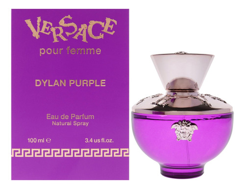Perfume Versace Dylan Purple Eau De Parfum Para Mujer, 100 M