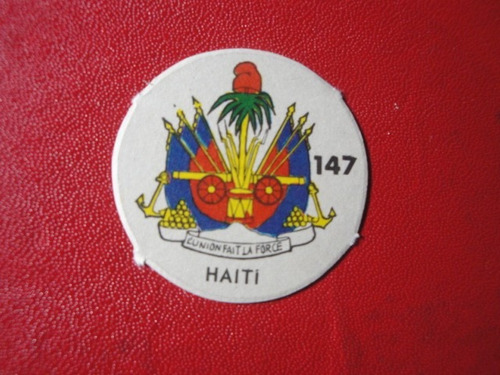 Figuritas Hijitus Escudo Haiti Nº147