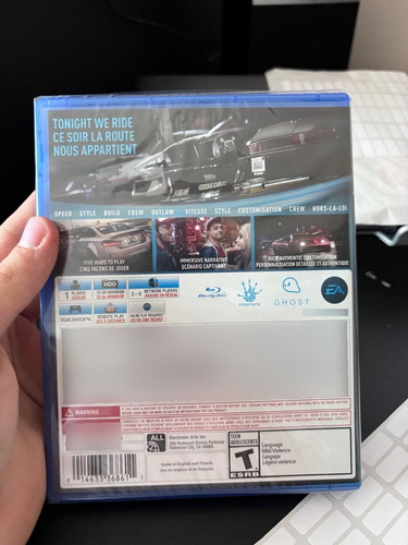 Need For Speed Ps4 Nuevo (Usado)