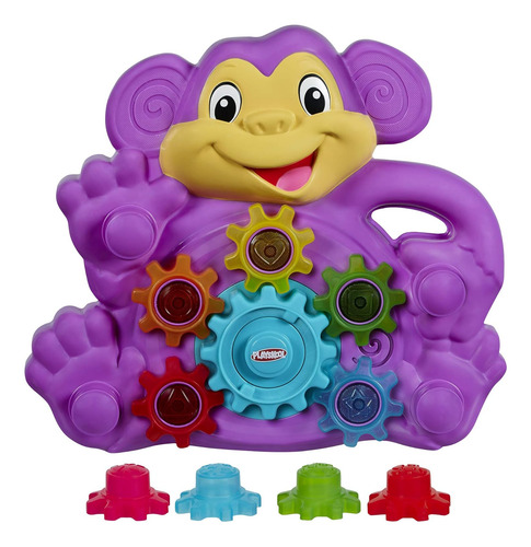 Juguete Playskool Stack 'n Spin Monkey Gears (exclusivo De A