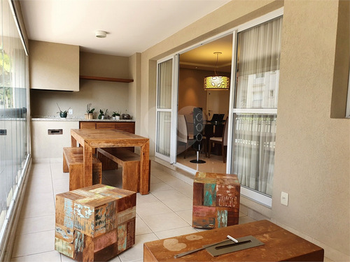 Imagem 3 de 30 de Apartamento Com Varanda Gourmet, 03 Dormitórios, 01 Suíte, 02 Vagas E Depósito No Alto Da Boa Vista! - Reo687482
