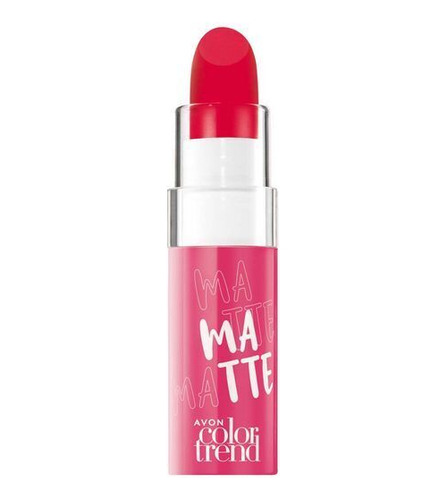 Avon Labial Matte Color Tren Fps 15 3.6g Color Cereza