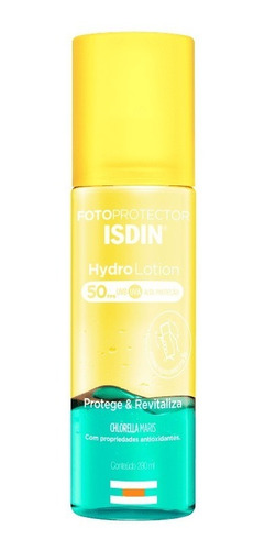 Isdin Hydrolotion Fps 50 - Protetor Solar 200ml