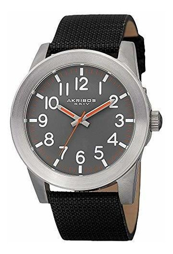 Reloj De Acero Inoxidable Ak779ssb Akribos Xxiv Hombres De N