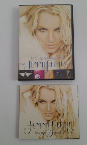 Britney Spears The Femme Fatale Tour Dvd + Cd