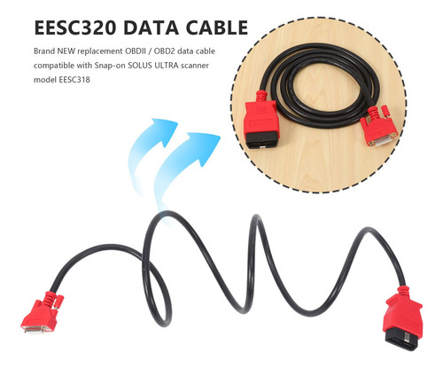 S Cable De Datos Obdii Obd2 Compatible Con Snap Scanner D-4