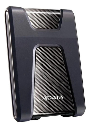 Imagen 2 de 3 de Disco duro externo Adata DashDrive Durable HD650 AHD650-1TU3 1TB negro