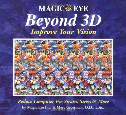 Libro Magic Eye Beyond 3d: Improve Your Vision, 6 - Nuevo