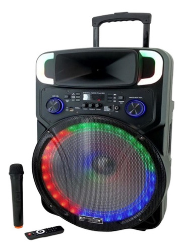 Valija Reproductor De Audio Sy-7715 Bluetooth Karaoke 