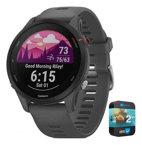 Reloj Inteligente Garmin Forerunner 255 Con Gps, Color Gris