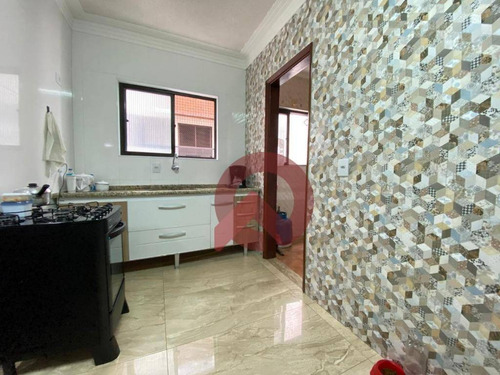 Imagem 8 de 15 de Apartamento Com 1 Dormitório À Venda, 57 M² Por R$ 218.000 - Vila Guilhermina - Praia Grande/sp - Ap3434