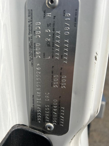 V.w Express Drc 4x2 2018/19 Plataforma Guincho 5,5mt. 8g12