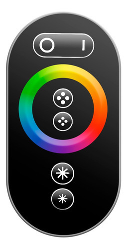 Kit 1 Led Piscina Rgb Colorido Cob Sodramar + Central Touch 127/220V