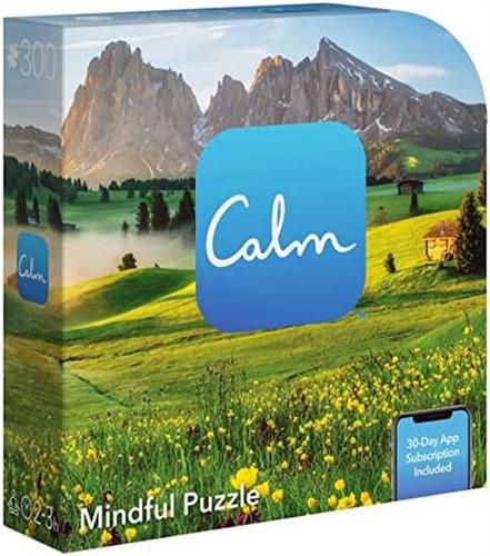 Spin Master Games 300-piece Calm Puzzle Para Relajación, Ali