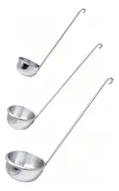 Comprar Juego De 3 Cucharones De Servicio 8, 10 Y 12 Cm De Diámetro