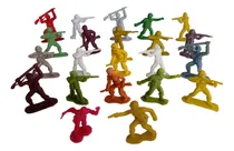 Comprar Dante42 Lote 22 Soldados Antiguos Plastico 1970