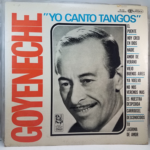 Roberto Goyeneche - Yo Canto Tangos - Vinilo Tango Lp - Mb