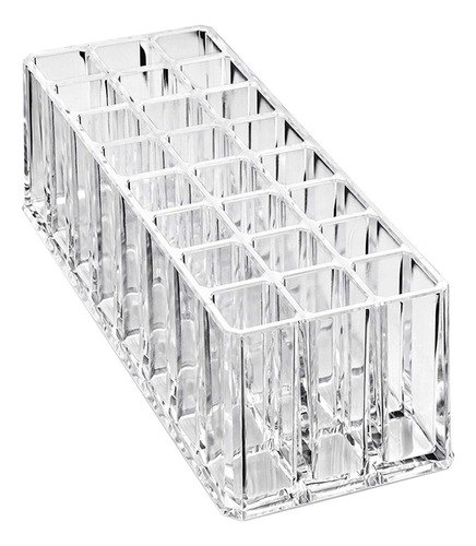 Soporte Para Lápiz Labial De 24 Rejillas, Caja De