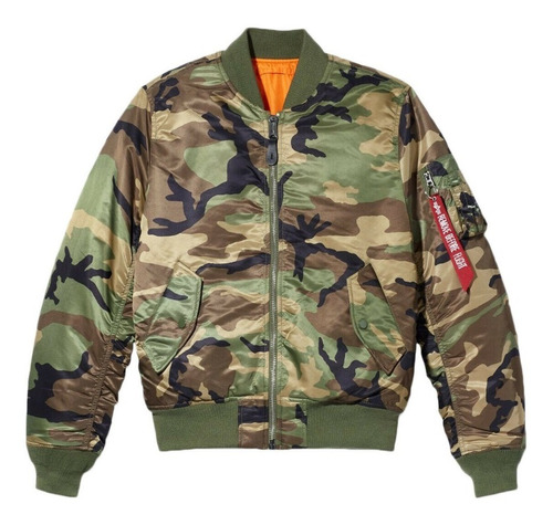 Campera Alpha Industries Ma-1 ( Camo Reversible)