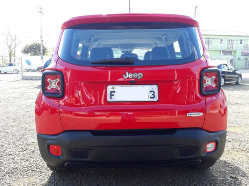 Renegade Longitude 1.8 Flex 4x2 Automatico 2016 Vermelho !