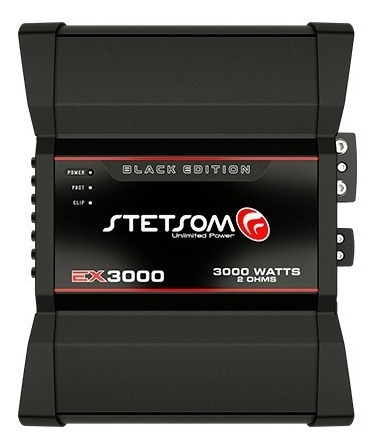 Stetsom  Black 3000 2ohms 1 Canal 3000rms