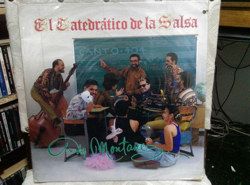 Vinilo- Andy Montañez-el Catedratico De La Salsa.  Ljp