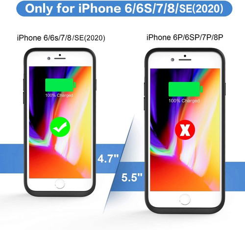 Batería Cargador iPhone 6 6s 3500mah Carcasa Envío Gratis!