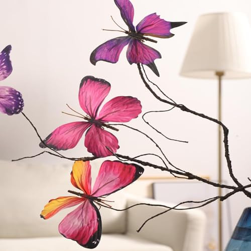 Mariposa Artificial, Mariposas De Seda, Mariposas Para Manua
